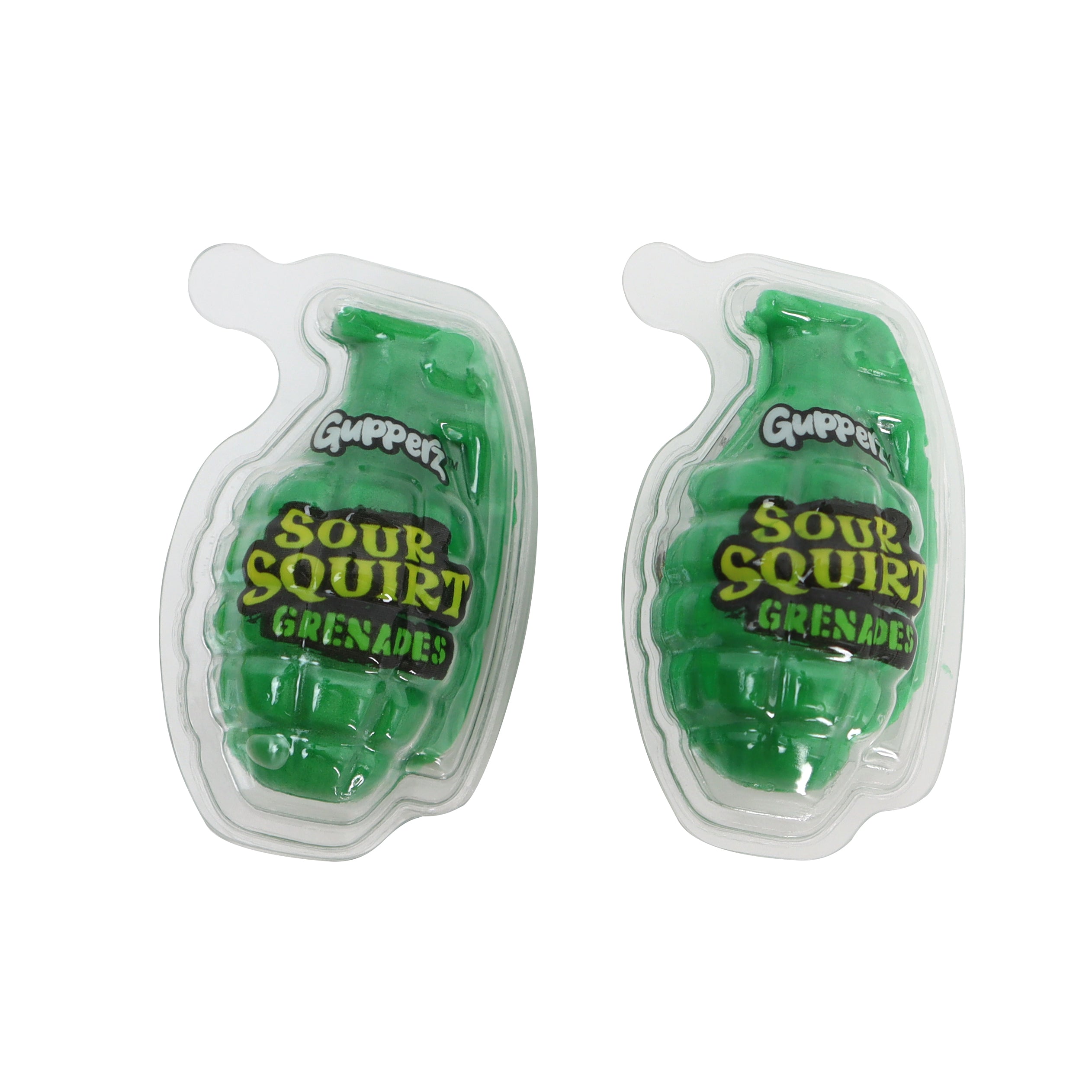 Gupperz Sour Squirt Grenade 2.54oz (Box Of 12 Bags)