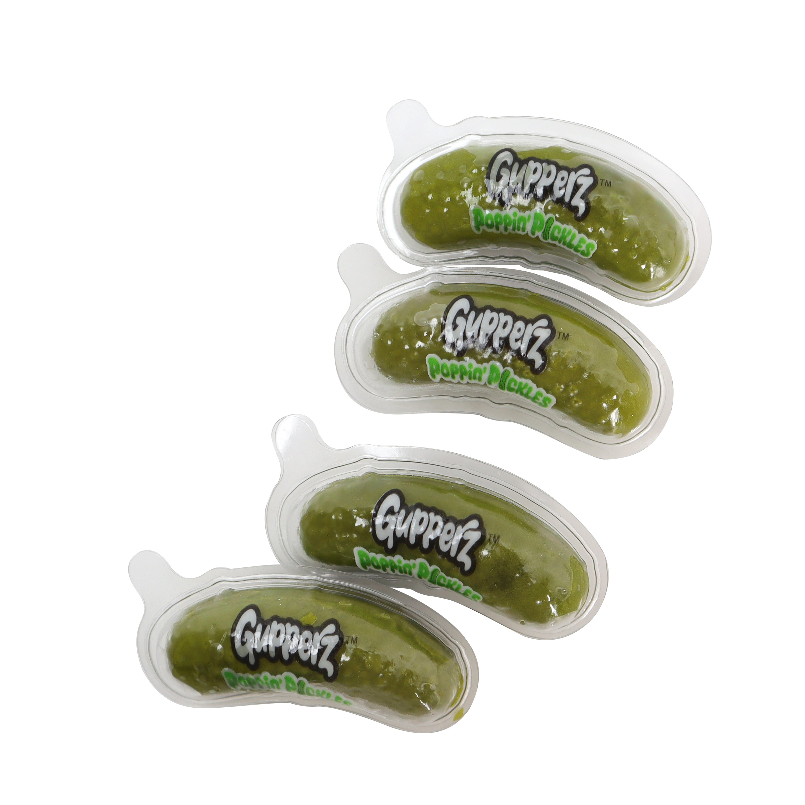 Gupperz Poppin' Pickles 2.54oz (Box Of 12 Bags)